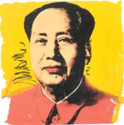 retrato de Mao por Andy Warhol